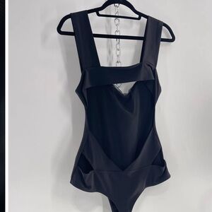 Stylish Black Bodysuit